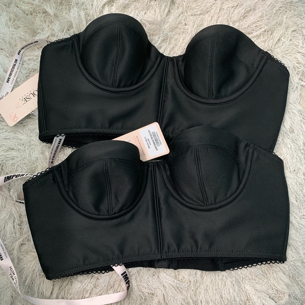 House of CB Black corset bundle x2 size M NWT